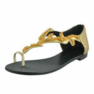 Giuseppe Zanotti Design Women One Toe Flat Sandals